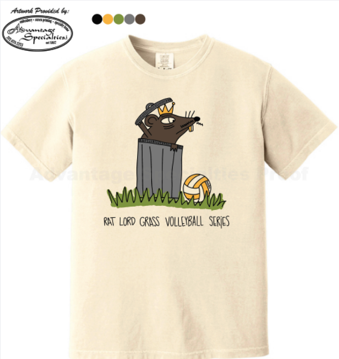 Trash Rat T-Shirt Front